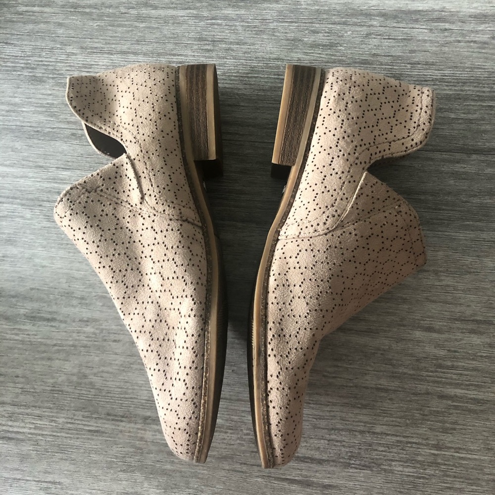 Nude Ankle Booties